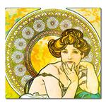 Ścienny Kalendarz 2026 krawat - Alfons Mucha