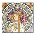 Ścienny Kalendarz 2026 krawat - Alfons Mucha