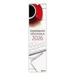 Ścienny Kalendarz 2026 krawat - z notatkami