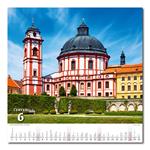 Ścienny Kalendarz 2026 - Przemierzając Czechy