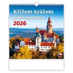 Ścienny Kalendarz 2026 - Przemierzając Czechy