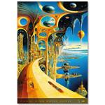 Ścienny Kalendarz 2026 - Surreal New Worlds