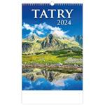 Ścienny kalendarza 2024 - Tatry