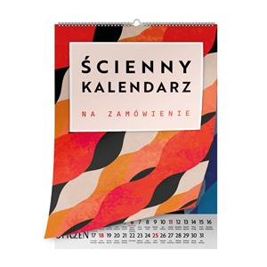 Spersonalizowany kalendarz ścienny