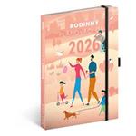 Tygodniowy kalendarz 2026 A5 Dziennik rodzinny