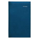 Tygodniowy kalendarz książkowy 2024 Kronos kieszonkowy - niebieski