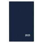 Tygodniowy kalendarz książkowy kieszonkowy 2025 Alois PVC - niebieski