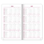 Tygodniowy kalendarz książkowy kieszonkowy 2026 Aprint Top - morska