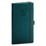 Tygodniowy kalendarz książkowy kieszonkowy 2026 Aprint Top - morska