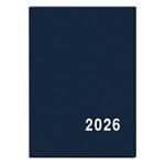 Tygodniowy kalendarz książkowy kieszonkowy 2026 Hynek PVC - niebieski