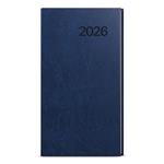 Tygodniowy kalendarz książkowy kieszonkowy 2026 Jakub Vivella - niebieski