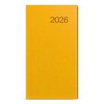 Tygodniowy kalendarz książkowy kieszonkowy 2026 Jakub Vivella - ochra