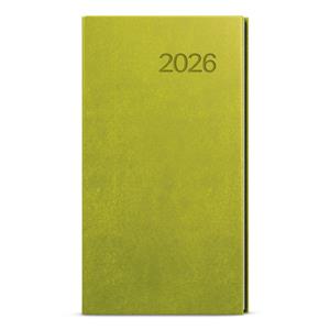 Tygodniowy kalendarz książkowy kieszonkowy 2026 Jakub Vivella - zielony