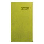 Tygodniowy kalendarz książkowy kieszonkowy 2026 Jakub Vivella - zielony