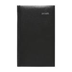 Tygodniowy kalendarz książkowy kieszonkowy 2026 Kronos - czarny