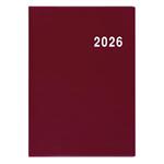 Tygodniowy kalendarz książkowy kieszonkowy 2026 Ladislav PVC - bordowy