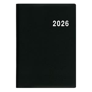 Tygodniowy kalendarz książkowy kieszonkowy 2026 Ladislav PVC - czarny