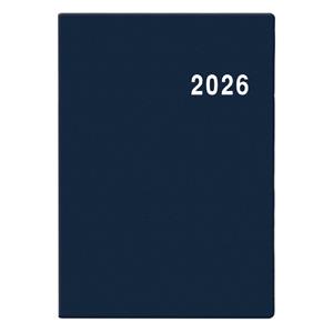 Tygodniowy kalendarz książkowy kieszonkowy 2026 Ladislav PVC - niebieski