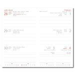 Tygodniowy kalendarz książkowy kieszonkowy 2026 Viva - niebieski