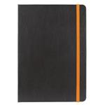 Weekly diary 2026 Nero A5 with notes - black/orange band