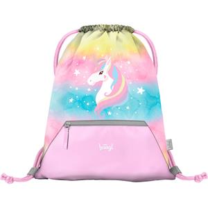 Sáček na obuv s kapsičkou Rainbow Unicorn