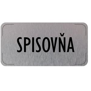 Znak drzwi - Buiro, płyta aluminiowa, 160 x 80 mm